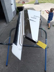 51095-000 Piper PA-31T Vertical Stabilizer Assembly as removed